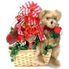 Lovely Basket with a Teddy Bear (Regular)